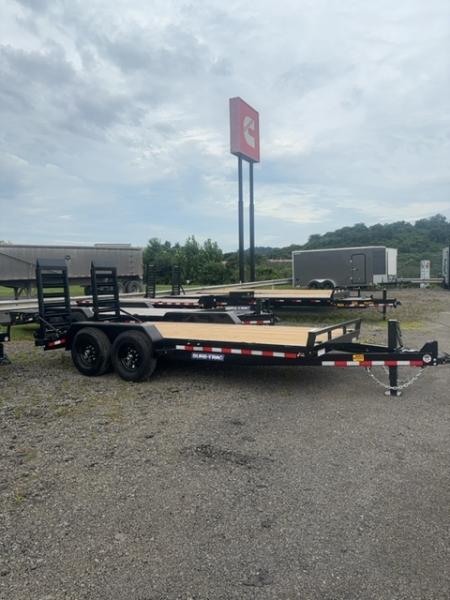 New 2026 Sure-Trac 7x16 (14+2) Equipment Trailer