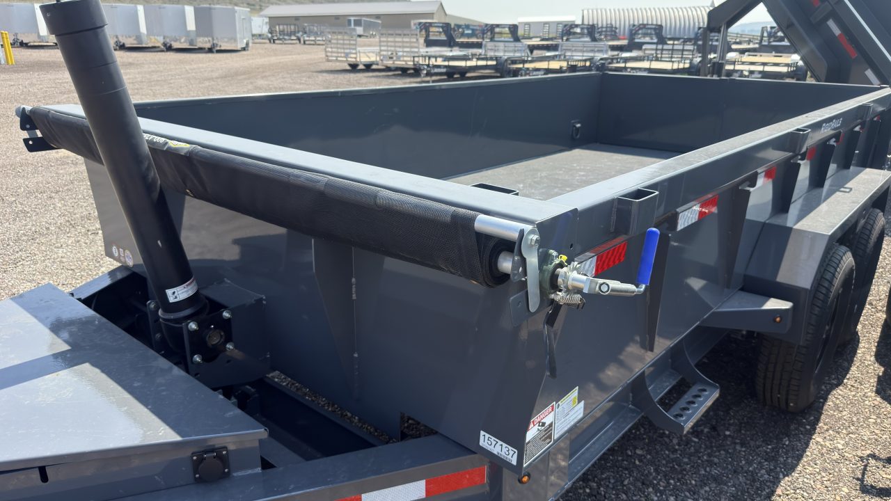 New 2027 Lamar 14' Telescopic Dump Trailer