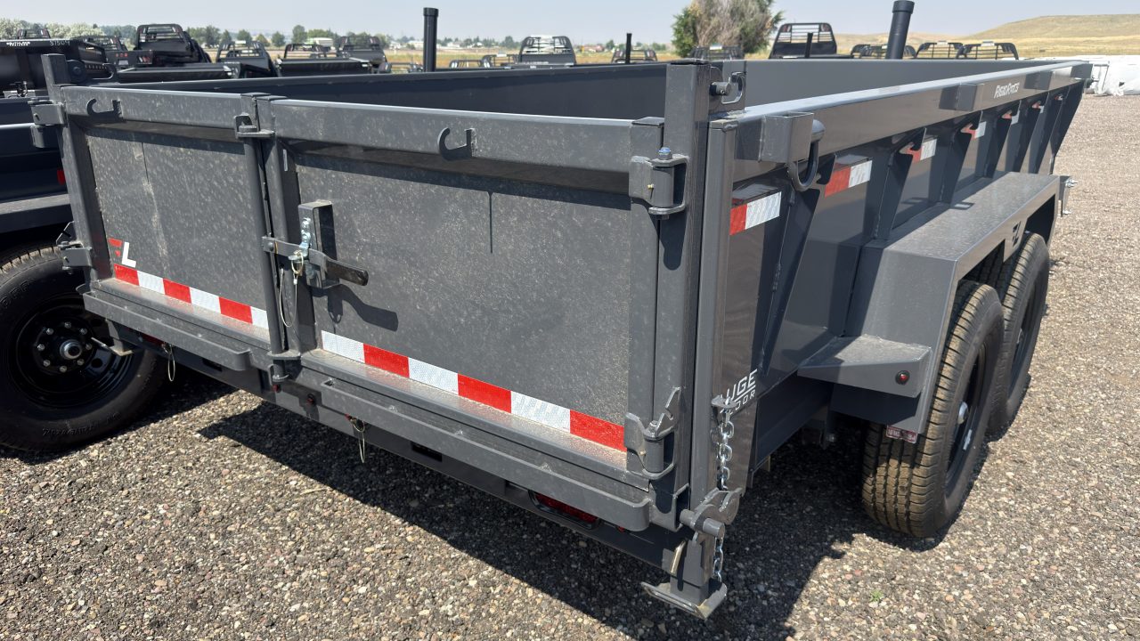New 2027 Lamar 14' Telescopic Dump Trailer