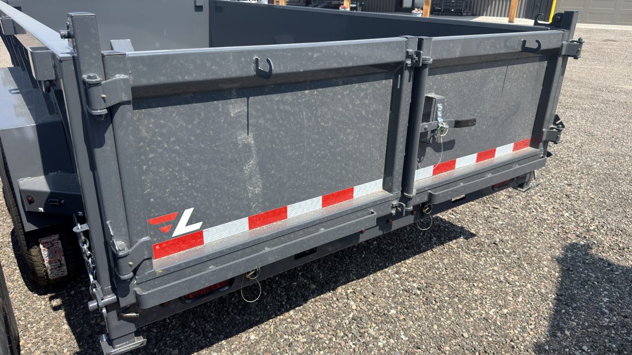 New 2027 Lamar 14' Telescopic Dump Trailer