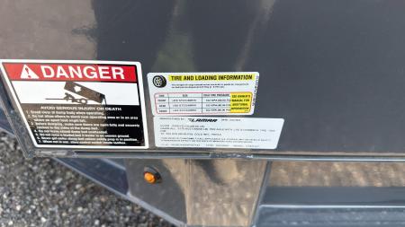 New 2027 Lamar 14' Telescopic Dump Trailer