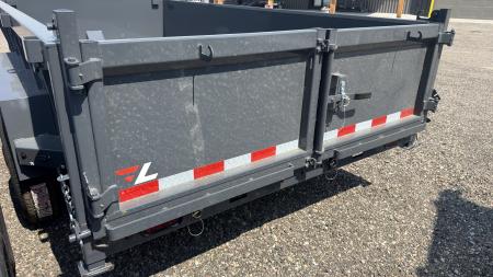 New 2027 Lamar 14' Telescopic Dump Trailer