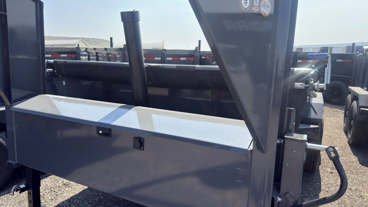 New 2027 Lamar 14' Gooseneck Dump Trailer