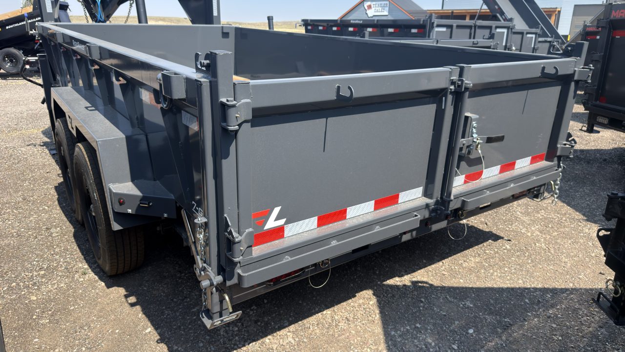 New 2027 Lamar 14' Gooseneck Dump Trailer