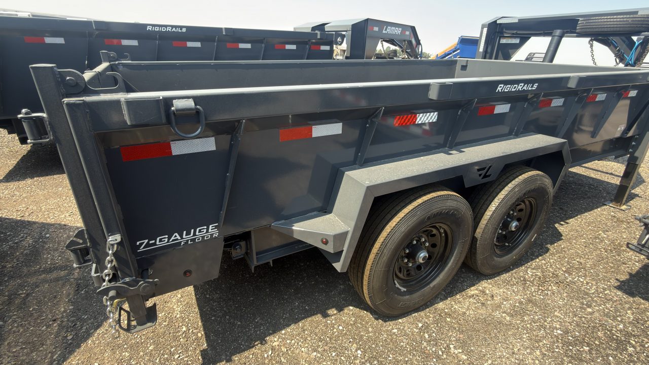 New 2027 Lamar 14' Gooseneck Dump Trailer