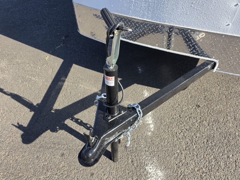 New 2027 Mirage 6x12 EXPO Flat Top Round Front Enclosed Trailer 3K GVWR