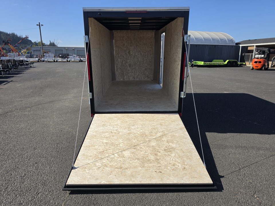 New 2027 Mirage 6x12 EXPO Flat Top Round Front Enclosed Trailer 3K GVWR