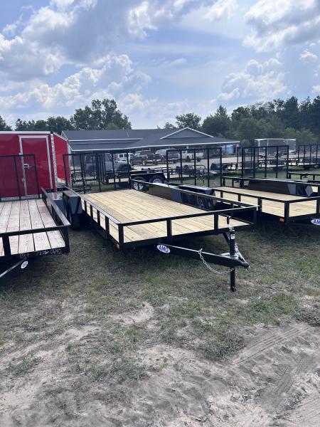 New 2027 AMO 82x20 7K 2BRK Landscape Trailer