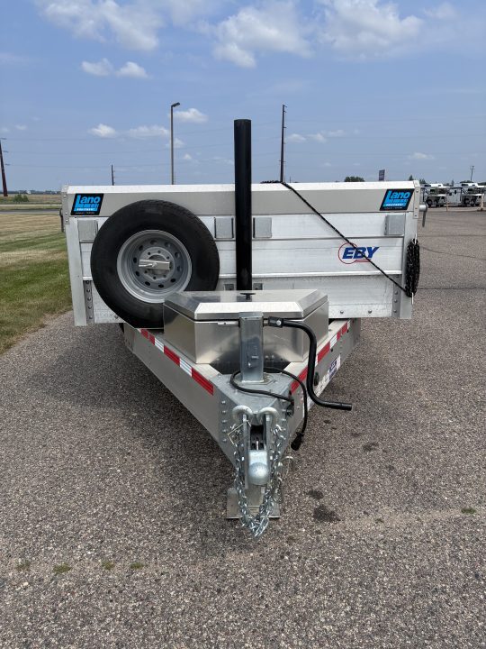 Used 2023 EBY Trailers 14' Bumper Pull Dump Trailer