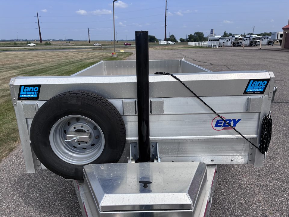 Used 2023 EBY Trailers 14' Bumper Pull Dump Trailer