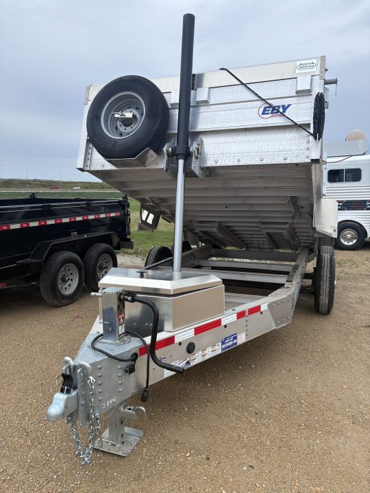 Used 2023 EBY Trailers 14' Bumper Pull Dump Trailer