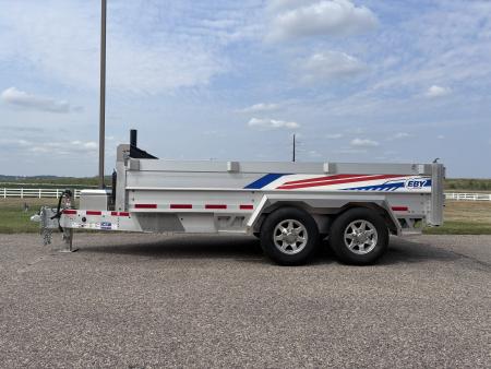 Used 2023 EBY Trailers 14' Bumper Pull Dump Trailer