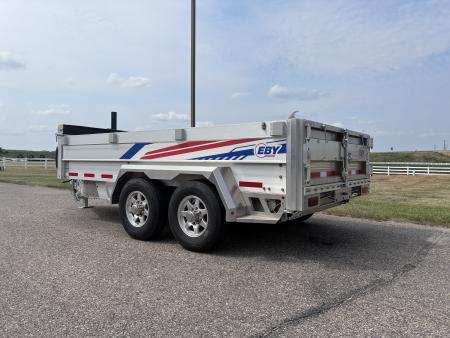 Used 2023 EBY Trailers 14' Bumper Pull Dump Trailer