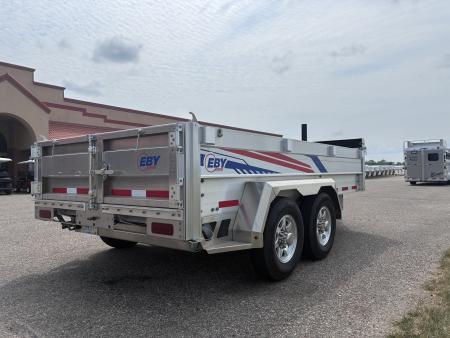 Used 2023 EBY Trailers 14' Bumper Pull Dump Trailer
