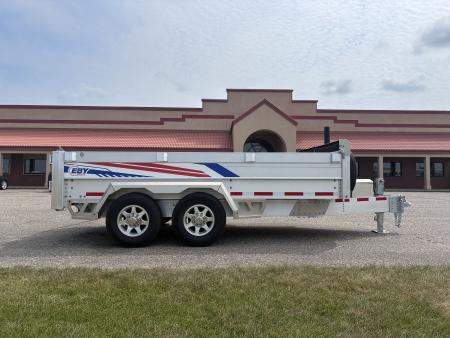 Used 2023 EBY Trailers 14' Bumper Pull Dump Trailer