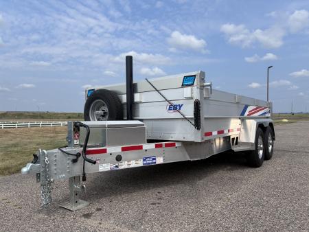 Used 2023 EBY Trailers 14' Bumper Pull Dump Trailer