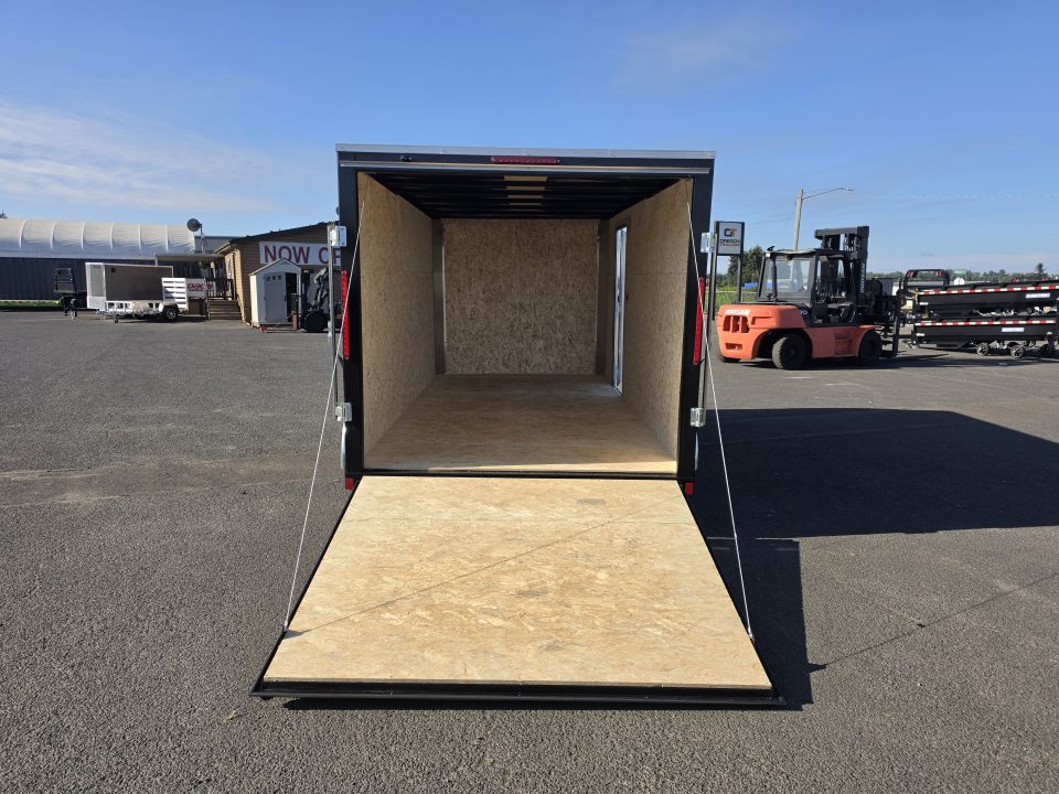 New 2027 Mirage 7x14 EXPO Round Front Flat Top Enclosed Trailer 7K GVWR