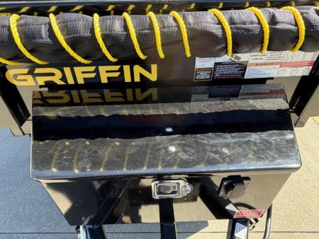 New **SPECIAL OFFER** 2026 Griffin Trailers GT 5X10 Low Profile Dump Trailer W/ BLACK ALUMINUM WHEELS - 7000# GVWR