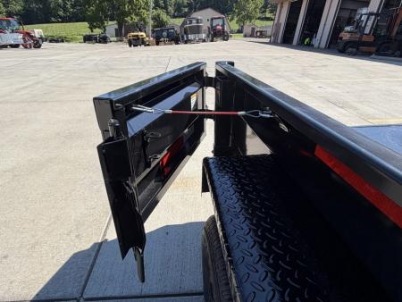 New **SPECIAL OFFER** 2026 Griffin Trailers GT 5X10 Low Profile Dump Trailer W/ BLACK ALUMINUM WHEELS - 7000# GVWR