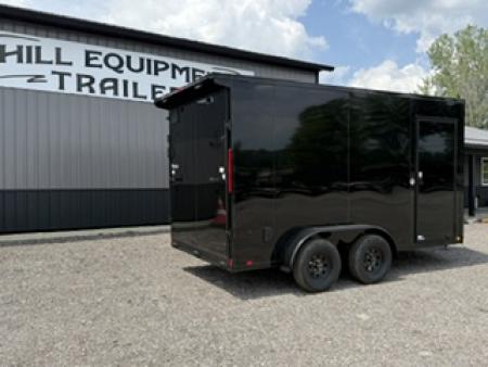 New 2027 Pace American 7 x 14 Outback DLX Flat Top V-Nose Enclosed Cargo Trailer 7K Cargo / Enclosed Trailer