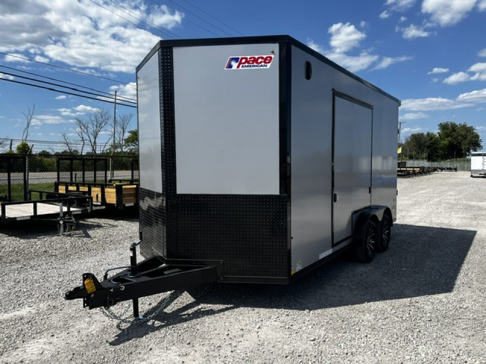 New 2027 Pace American 7.5x16 7K Journey UTV Cargo / Enclosed Trailer