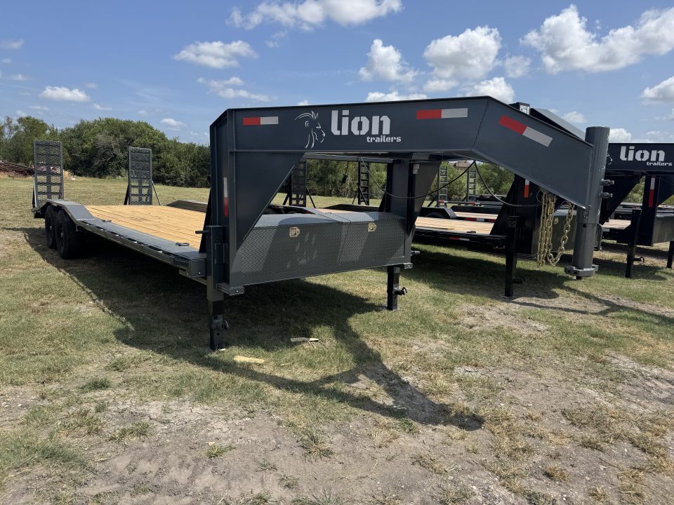 New 2026 Lion Trailers 26FTGNDO-1361 Flatbed Trailer