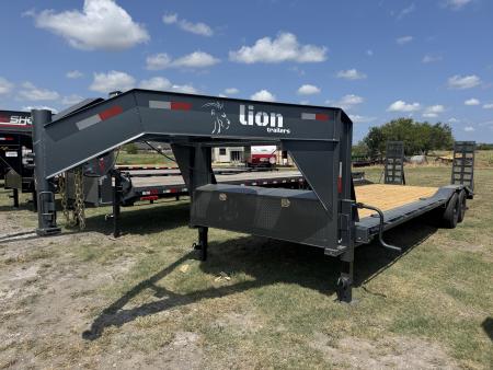 New 2026 Lion Trailers 26FTGNDO-1361 Flatbed Trailer