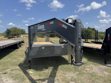 New 2026 Lion Trailers 26FTGNDO-1361 Flatbed Trailer