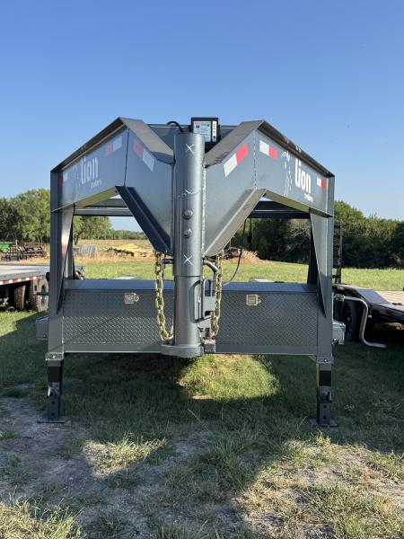 New 2026 Lion Trailers 26FTGNDO-1361 Flatbed Trailer