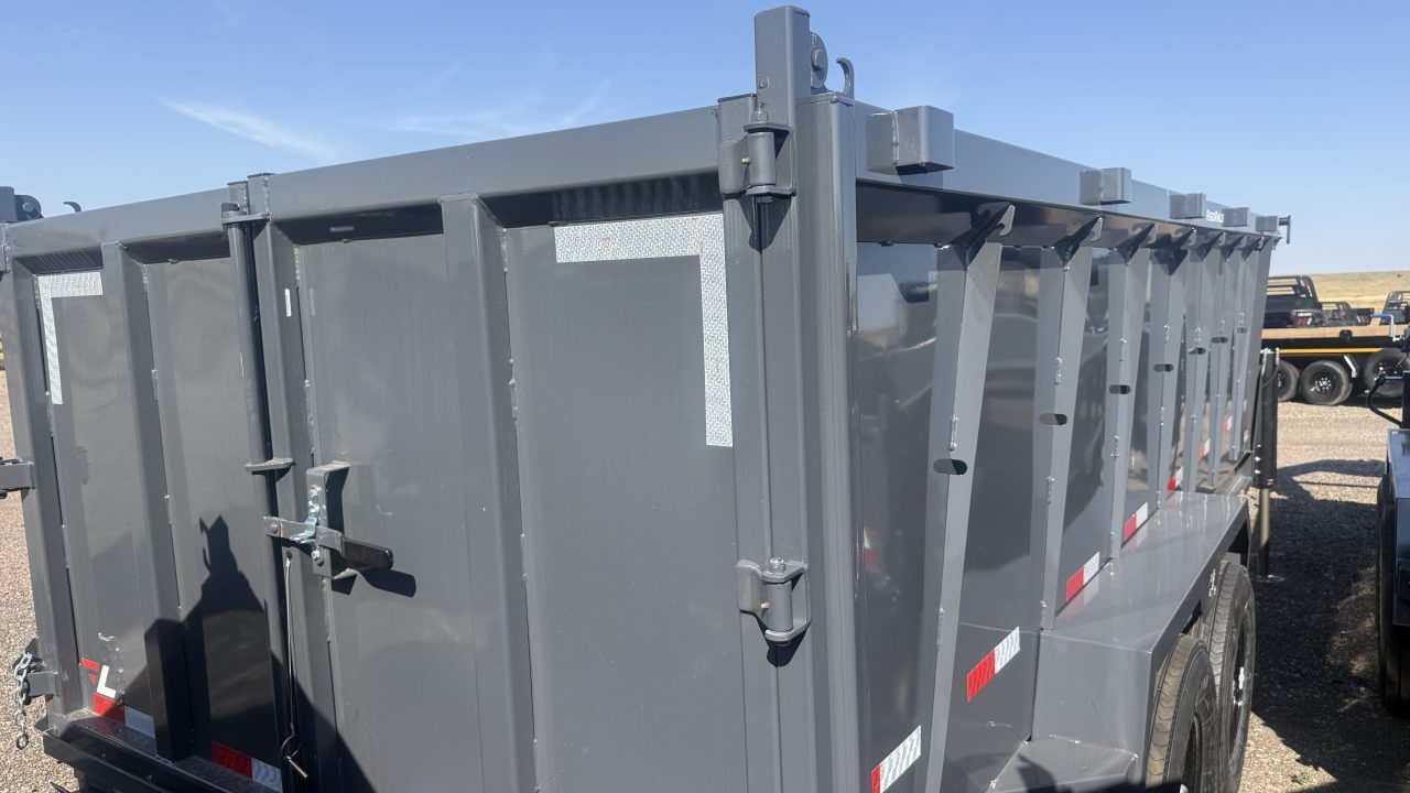 New 2027 Lamar 16' Gooseneck Dump Trailer