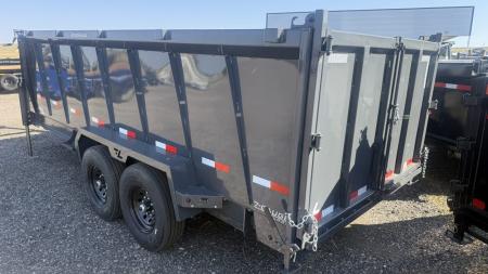 New 2027 Lamar 16' Gooseneck Dump Trailer