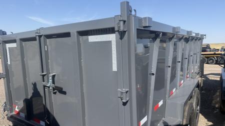 New 2027 Lamar 16' Gooseneck Dump Trailer