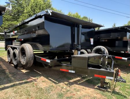 New 2026 Texas Pride Trailers 7x14x3 Tandem Axle Dump Trailer-UPGRADES!!