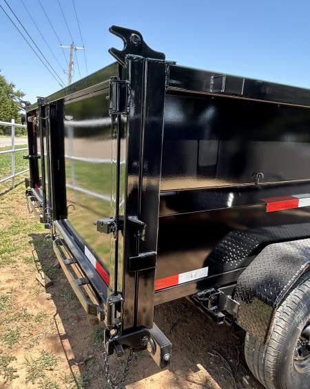 New 2026 Texas Pride Trailers 7x14x3 Tandem Axle Dump Trailer-UPGRADES!!!
