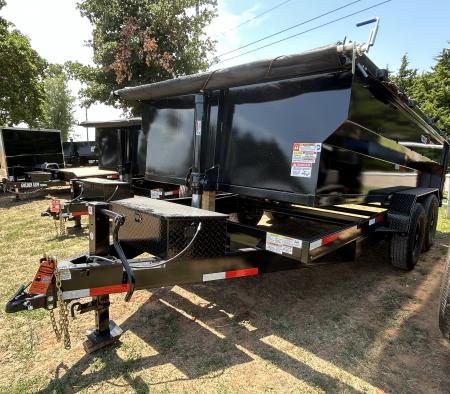 New 2026 Texas Pride Trailers 7x14x3 Tandem Axle Dump Trailer-UPGRADES!!