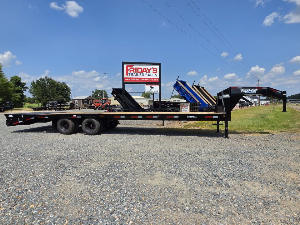 New 2026 Top Hat Trailers GN259 LO PROFILE 27'+5' x 102" Equipment Trailer