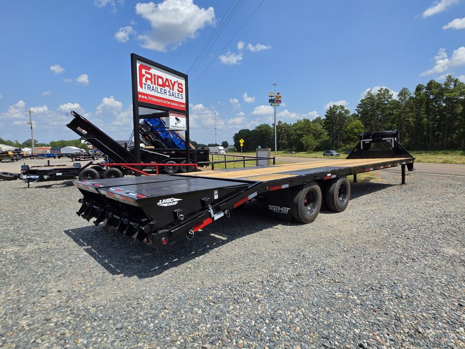 New 2026 Top Hat Trailers GN259 LO PROFILE 27'+5' x 102" Equipment Trailer