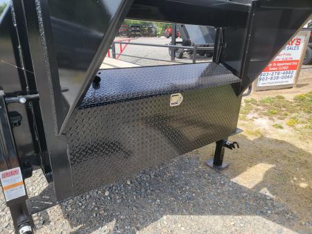 New 2026 Top Hat Trailers GN159 LO PROFILE Flatbed 20'+5' x 102" Equipment Trailer