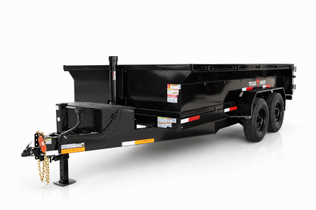 New 2026 Texas Pride Trailers 7x14x2 Bumper Pull Dump Trailer