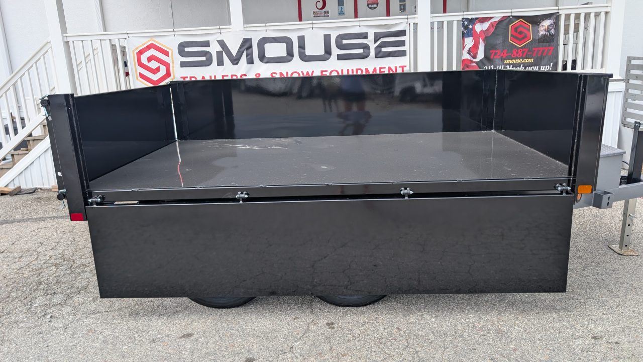 New 2027 BWise 6x10 Deckover Dump Trailer w/ Drop Sides!!!