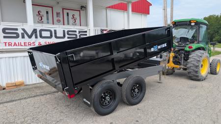 New 2027 BWise 6x10 Deckover Dump Trailer w/ Drop Sides!!!