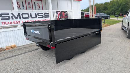 New 2027 BWise 6x10 Deckover Dump Trailer w/ Drop Sides!!!