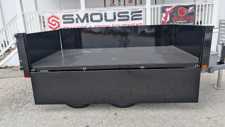 New 2027 BWise 6x10 Deckover Dump Trailer w/ Drop Sides!!!