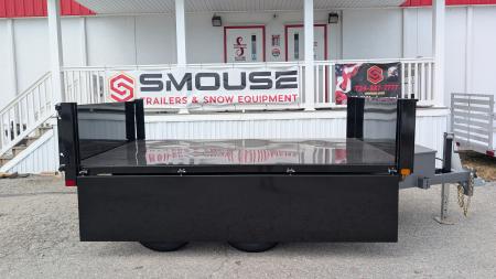 New 2027 BWise 6x10 Deckover Dump Trailer w/ Drop Sides!!!
