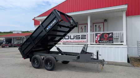 New 2027 BWise 6x10 Deckover Dump Trailer w/ Drop Sides!!!