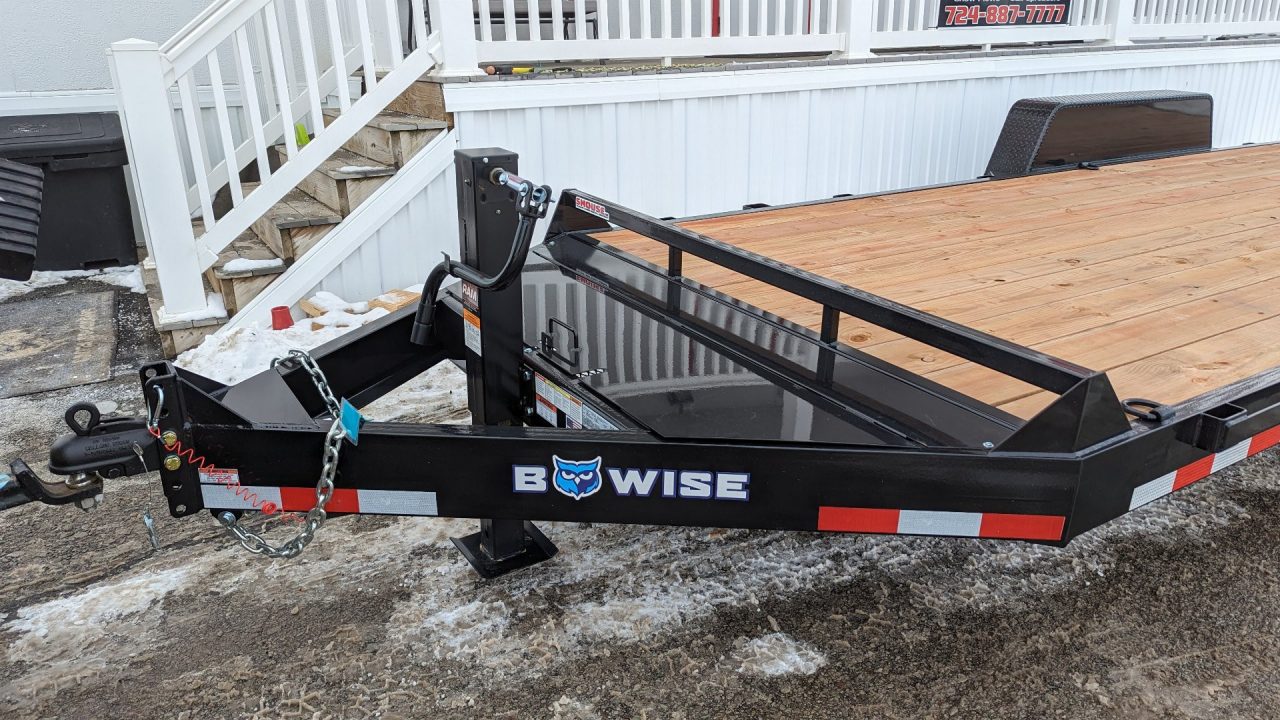 New 2027 BWise 16' Lo Pro Equipment Hauler w/ No Dove