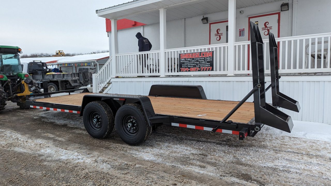 New 2027 BWise 16' Lo Pro Equipment Hauler w/ No Dove