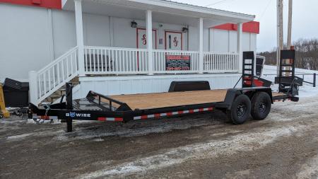 New 2027 BWise 16' Lo Pro Equipment Hauler w/ No Dove