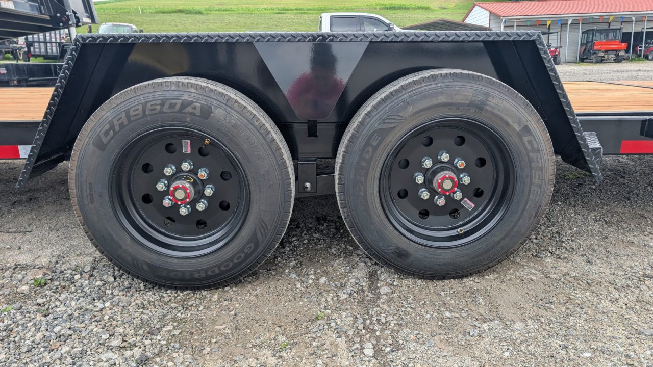 New 2027 BWise 22' (4+18) Lo Pro Gravity Split Tilt Trailer (8K AXLES!!!)