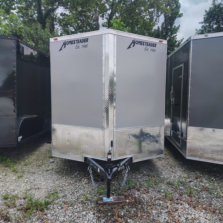 New 2027 Homesteader Trailer 7x14 TA, 6'6" interior height, 3.5k axles, .080 polycore Cargo / Enclosed Trailer